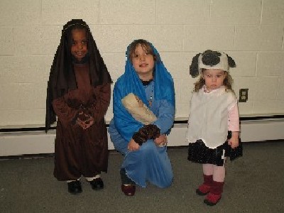 Mary and escorts